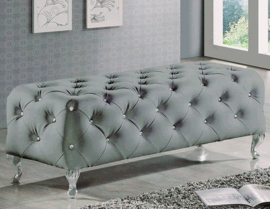 Rectangular foot Stools / Coffee tables Grey Colour