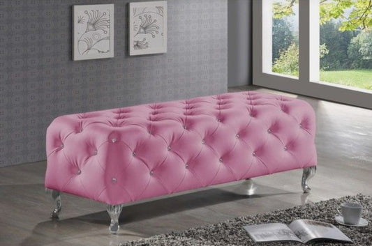 Rectangular foot Stools / Coffee tables Pink Colour